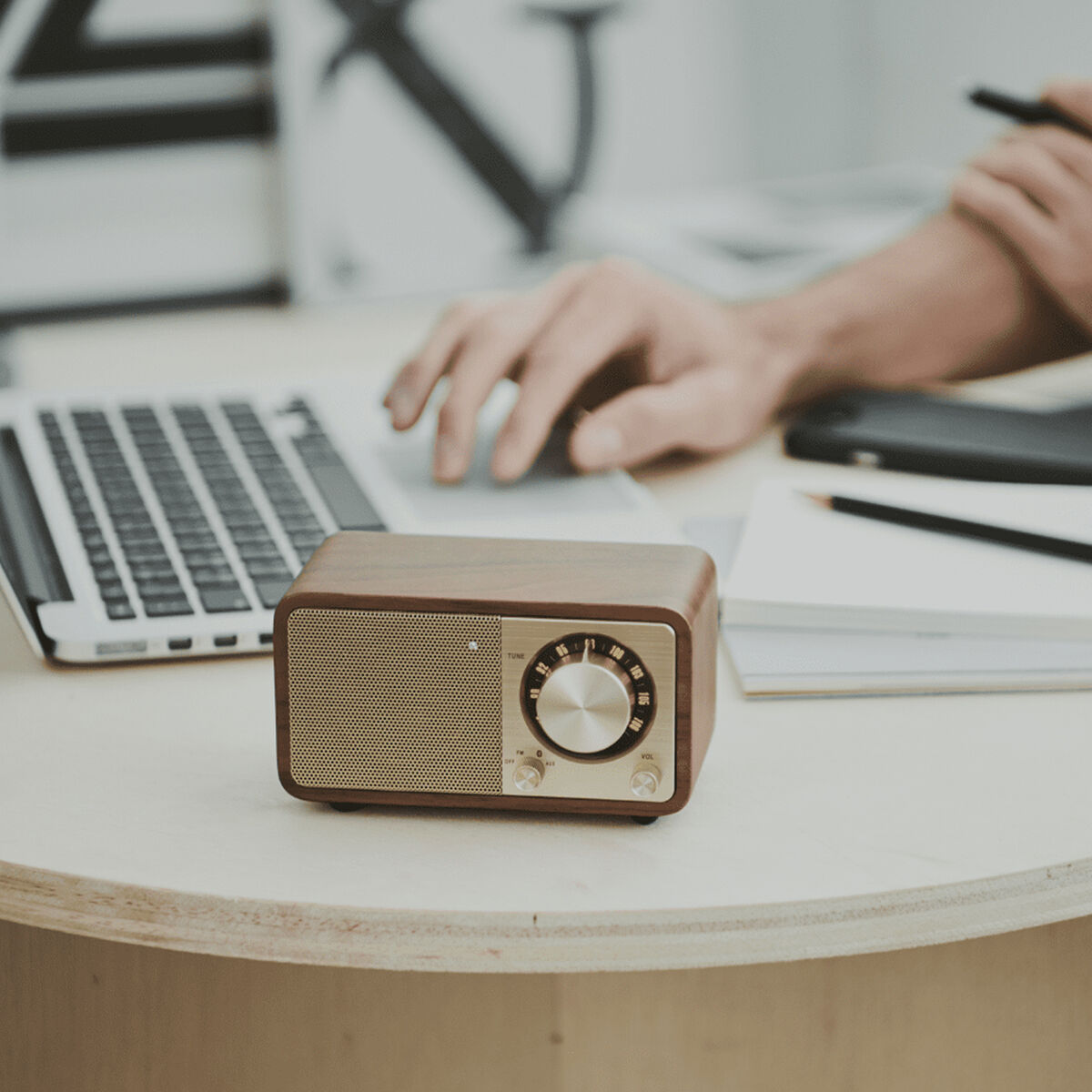 Bærbar Bluetooth-Radio Sangean Retro Tre FM